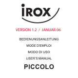 Irox Piccolo Le manuel du propriétaire