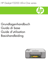 HP Deskjet F2200 All-in-One Printer series Manuel utilisateur