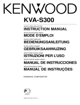 Kenwood KVA-S300 Le manuel du propriétaire