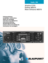 Blaupunkt New Orleans MD70 Le manuel du propriétaire