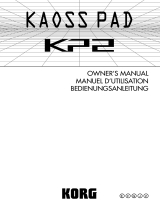 Korg KP2 Le manuel du propriétaire