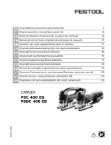 Festool Carvex PSC 400 EB Le manuel du propriétaire