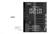Yamaha DGX-230 YPG-235 Le manuel du propriétaire