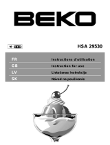 Beko FS127320 Le manuel du propriétaire