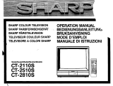 Sharp CT-2110S/2510S/2810S Le manuel du propriétaire