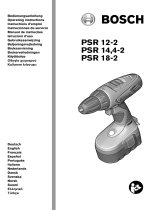 Bosch PSR12-2 Le manuel du propriétaire