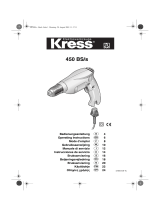 Kress 450 bs Le manuel du propriétaire