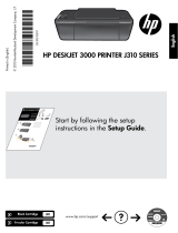 HP Deskjet 3000 J310 series Le manuel du propriétaire