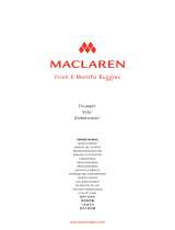 Maclaren Techno XT Le manuel du propriétaire