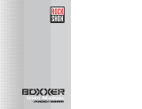 TREK BIKES ROCKSHOX BOXXER Le manuel du propriétaire