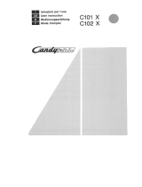 Candy C102X Le manuel du propriétaire