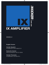 Audio Design IX500.4 Manuel utilisateur