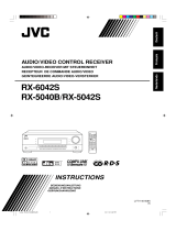 JVC RX-5042S Le manuel du propriétaire