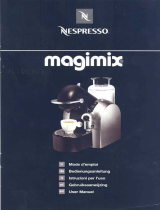 Magimix Nespresso M200 automatic Le manuel du propriétaire