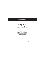 US Robotics USB 3.0 PC-EXPRESS CARD Manuel utilisateur