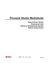Pinnacle Studio MediaSuite Le manuel du propriétaire