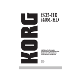 Korg IS35-HD Le manuel du propriétaire
