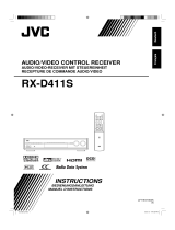 JVC RX-D411SE Le manuel du propriétaire