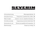 SEVERIN KS 9883 - CAVE A VIN Le manuel du propriétaire