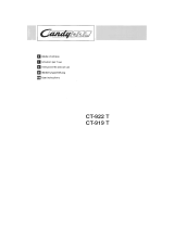 Candy CT-922 T Le manuel du propriétaire