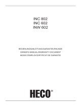 Heco INC 802 Le manuel du propriétaire