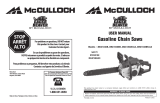 McCulloch MCC1840BK-CA Le manuel du propriétaire