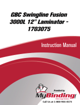 MyBinding Swingline GBC Fusion 3000L Manuel utilisateur