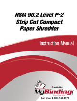 MyBinding HSM 90.2 Level 2 Strip Cut Manuel utilisateur