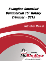 MyBinding Swingline SmartCut commercial 9612 Manuel utilisateur