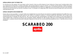 APRILIA SCARABEO 200 Le manuel du propriétaire