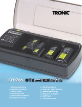 TRONIC KH 966 UNIVERSAL BATTERY CHARGER Le manuel du propriétaire