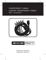 AWG COMPONENT CABLE LUXURY COMPONENT CABLE FOR PS3 Le manuel du propriétaire