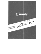 Candy ALISE P170 Le manuel du propriétaire
