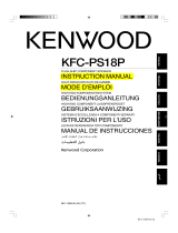 Kenwood KFC-PS18 Le manuel du propriétaire