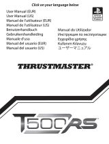 TRUSTMASTER T500 RS Le manuel du propriétaire