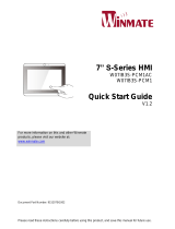 Winmate W07IB3S-PCM1 Guide de démarrage rapide