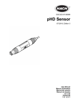 Hach pHD Sensor Manuel utilisateur