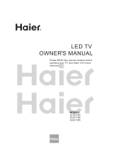 Haier LE19C1320 Le manuel du propriétaire