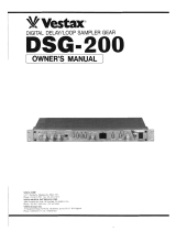 Vestax DSG-200 Le manuel du propriétaire