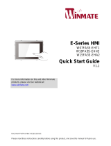 Winmate W15FA3S-EHA2 Guide de démarrage rapide