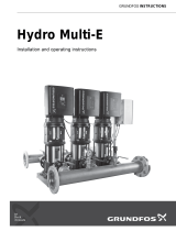 Grundfos Hydro Multi-E 3CRE 15-03 Installation And Operating Instructions Manual