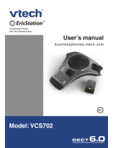 VTech ErisStation VCS702 Manuel utilisateur