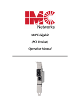 IMC Networks McPc-Gigabit Mode d'emploi