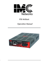 IMC Networks PSE-McBasic Series Mode d'emploi