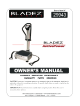 BLADEZ ActivePower Le manuel du propriétaire