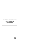 Metrologic TECH 7 MS770 Installation and User Manual