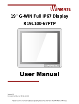 Winmate R19L100-67FTP Manuel utilisateur