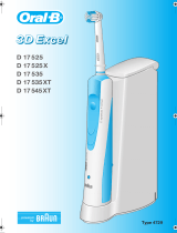 Oral-B 3D Excel D 17 525 X Manuel utilisateur
