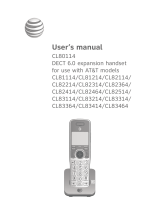 VTech CL82514 Manuel utilisateur