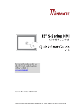 Winmate R15IB3S-PCC3-PoE Guide de démarrage rapide